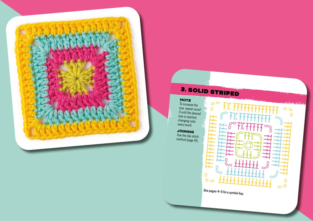 Granny Square Card Deck by Penguin Random House LLC