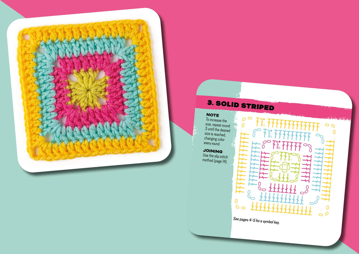 Granny Square Card Deck by Penguin Random House LLC