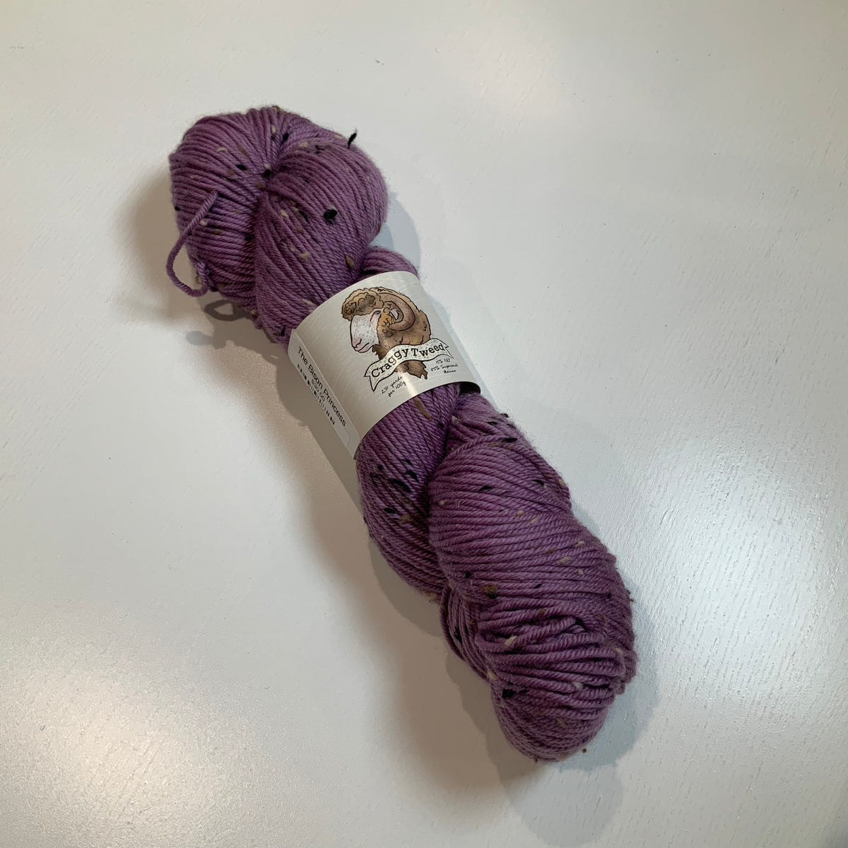 Farmer's Daughter Fibers - Craggy Tweed, The Bison Princess