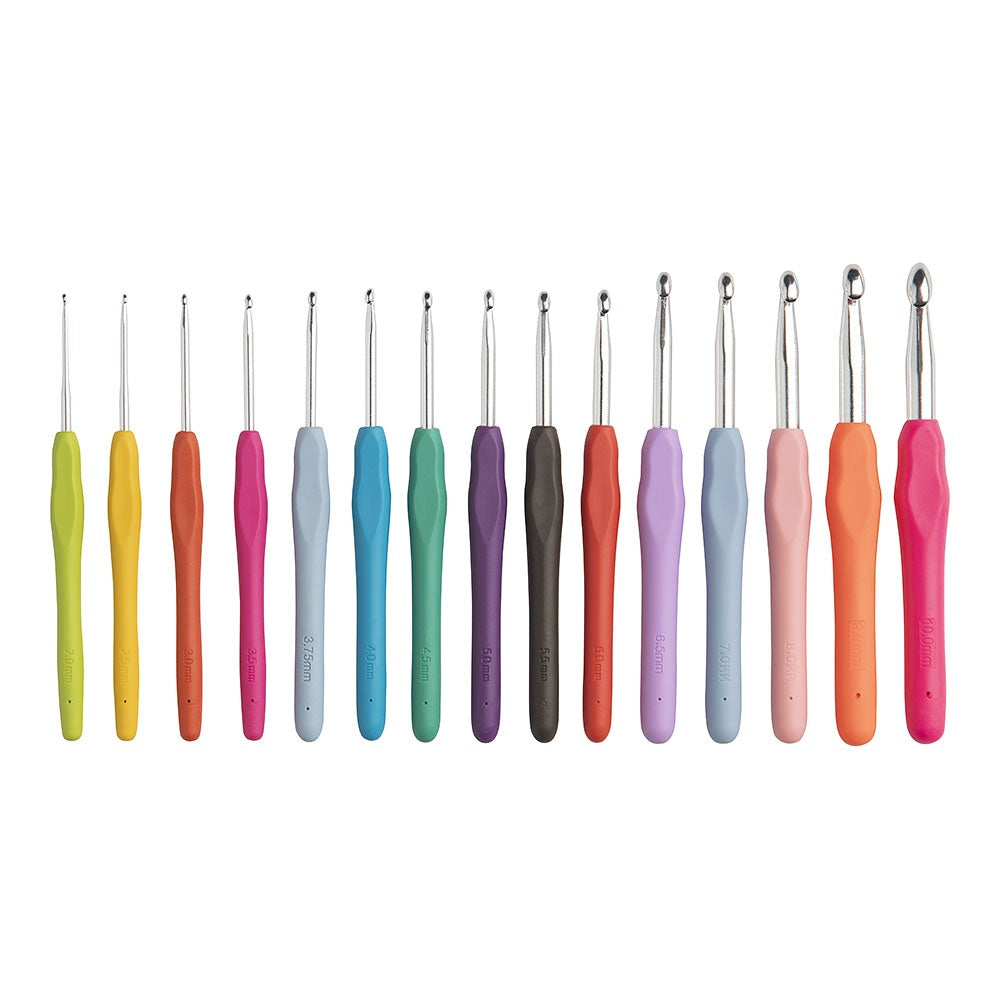 WeCrochet Bright Crochet Hooks (set of 15) by We Crochet