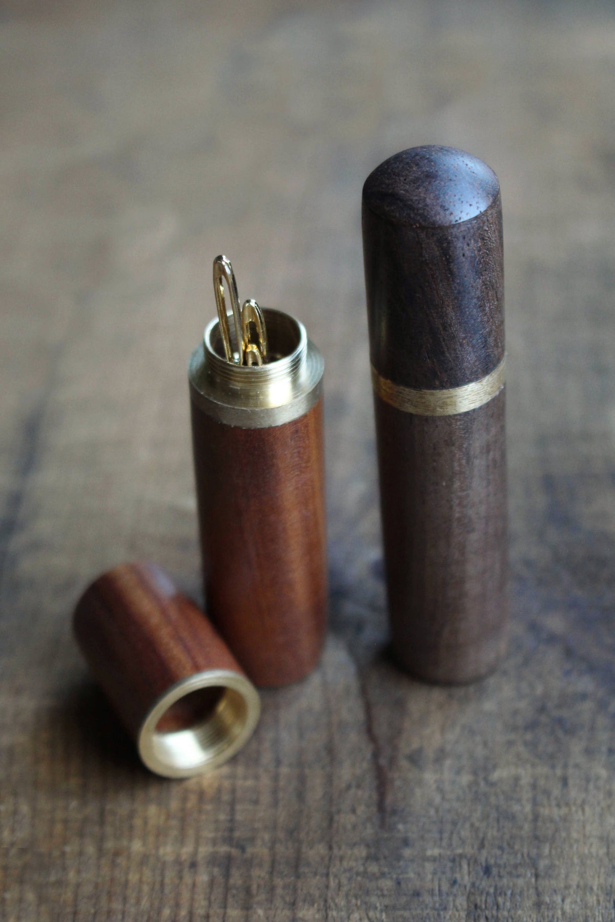 Wooden Needle Case by NNK Press