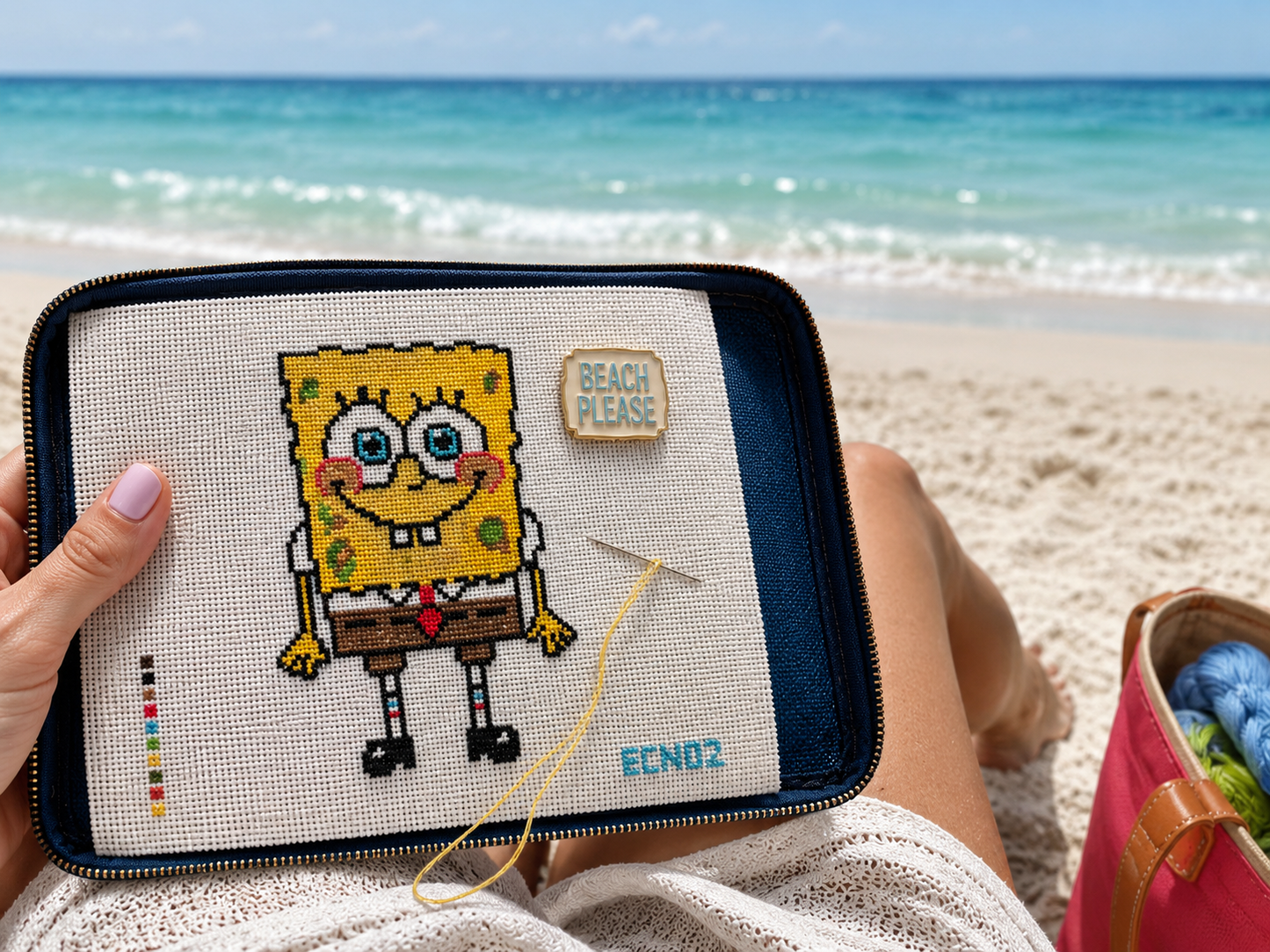 Beach Please Needle Minder
