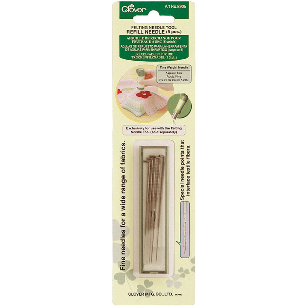 Clover Needle Felting Tool Refill, Fine