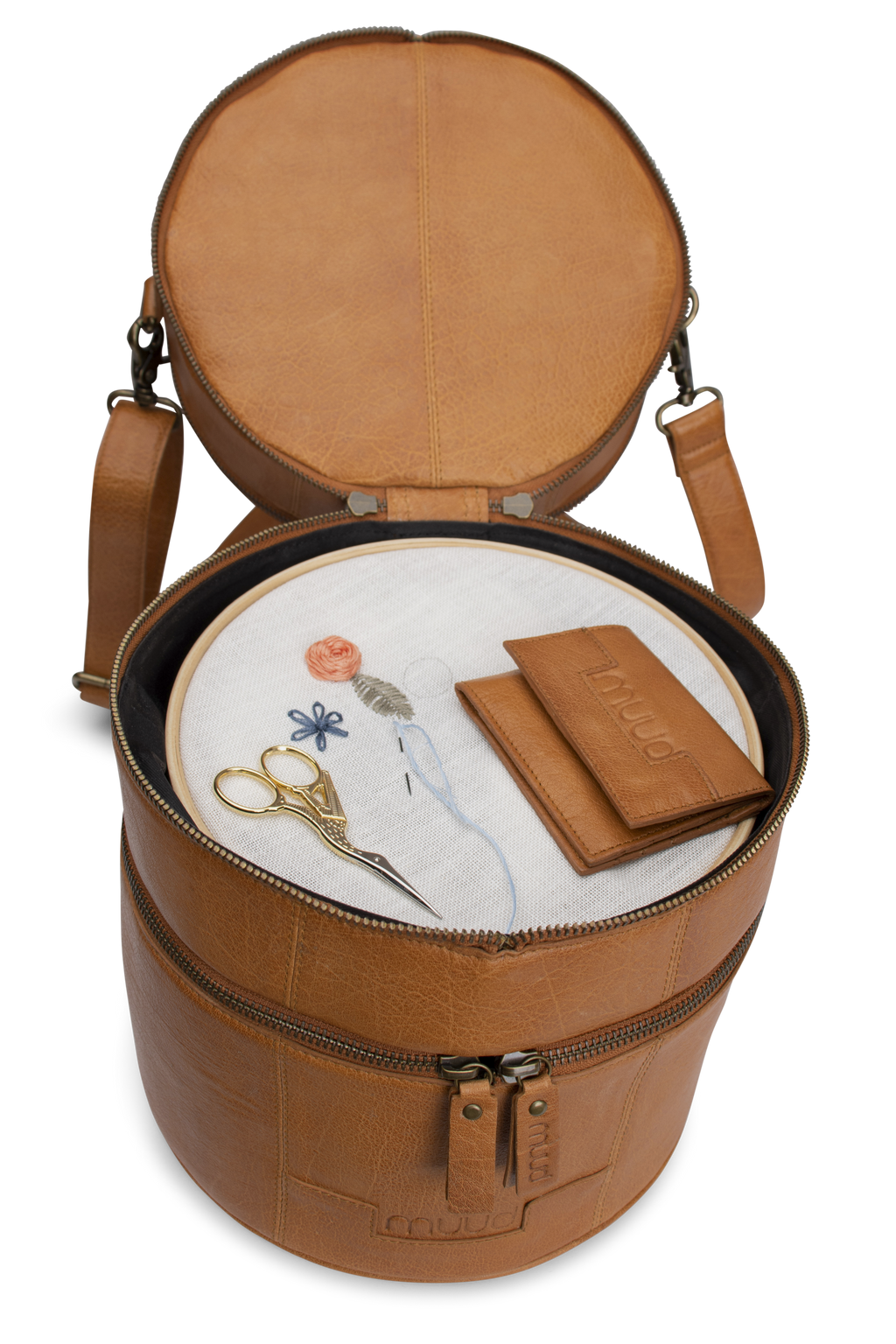 Bolsa para proyectos Bturn: Whisky / Talla única de Muud