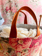 Rosewood Hope Basket, bolsa para proyectos de Atenti