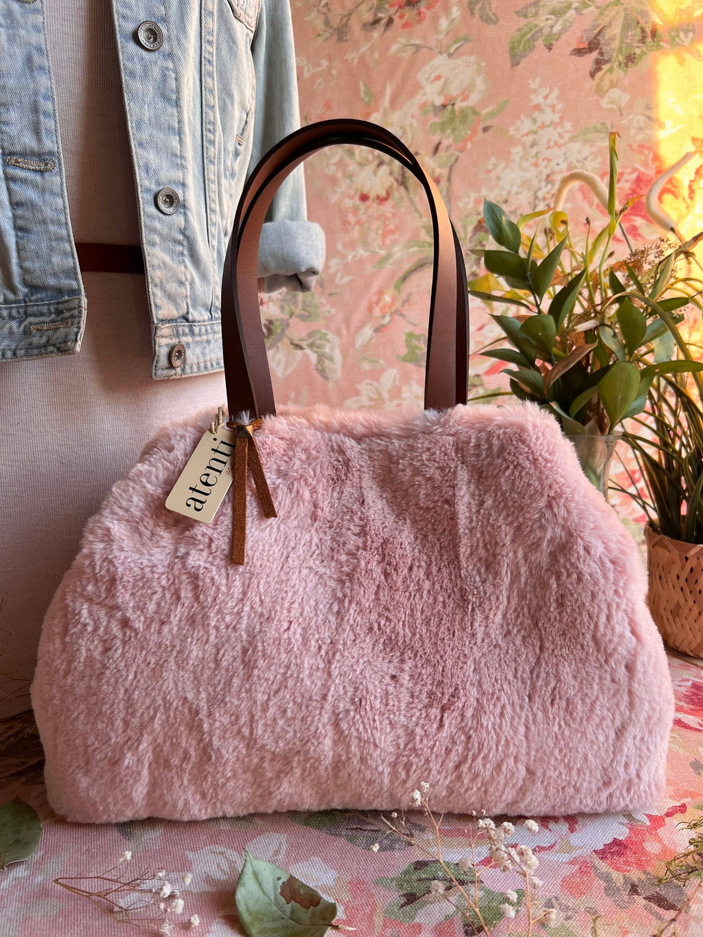 Himalaya Divina; USA made handbag and small project bag by Atenti