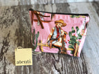 Estuche para accesorios "Western" Pinup Cowgirl de Atenti