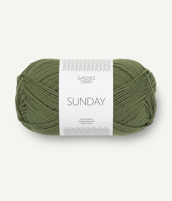 Sunday, Olive Green