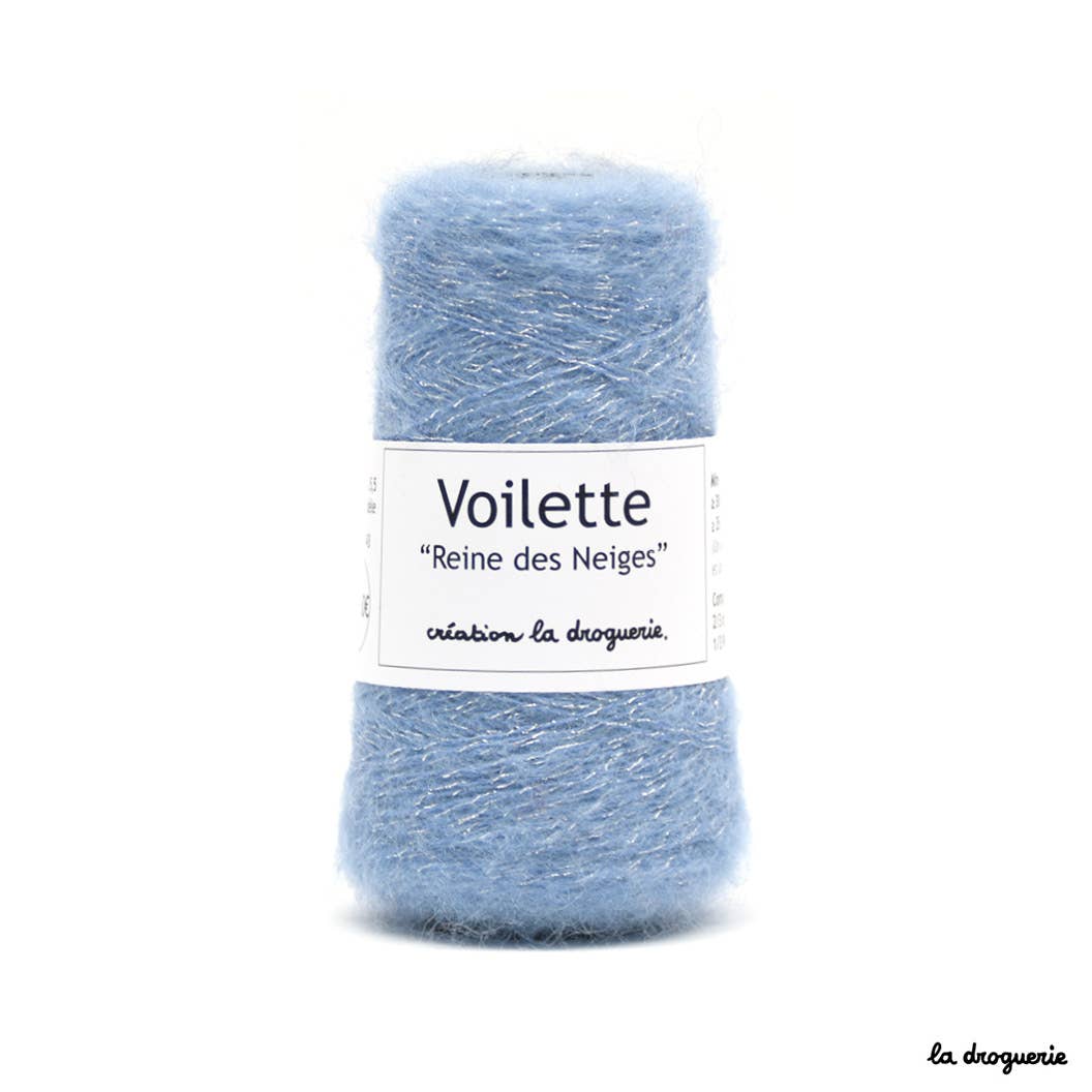 Estambre para tejer Voilette - Snow Queen de LA DROGUERIE