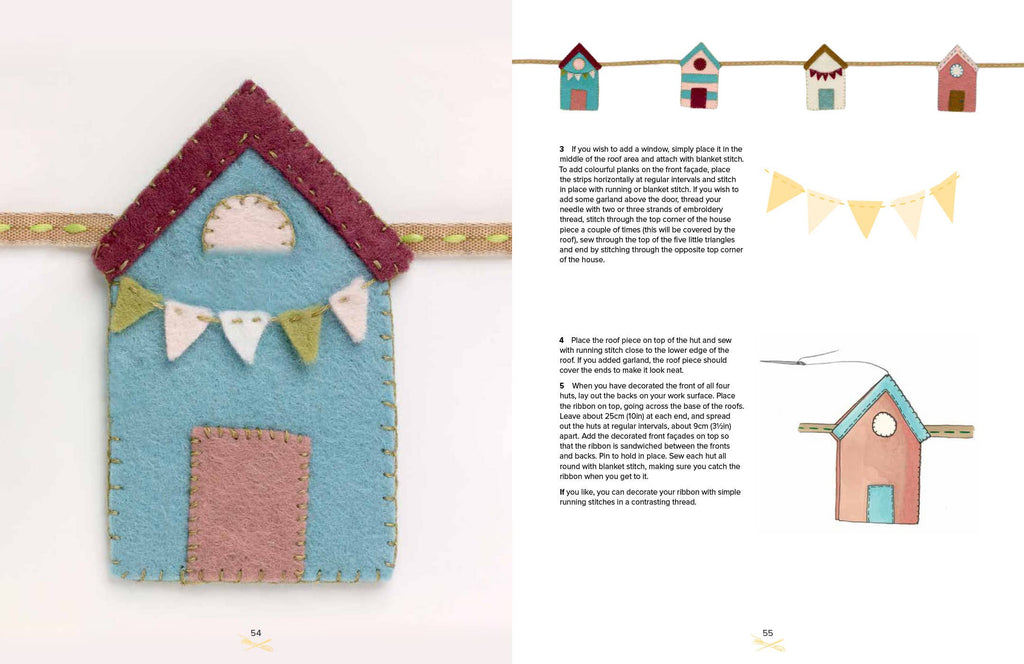 A Year of Felt Decorations de Penguin Random House LLC