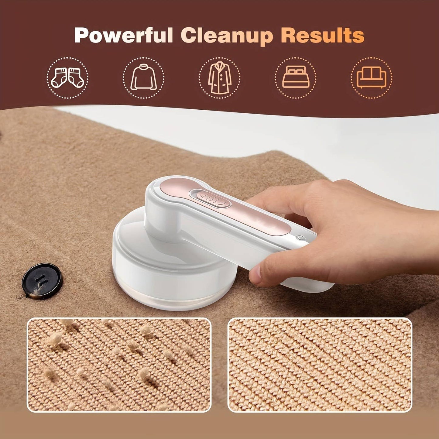 Fabric Shaver with One More Blade Electric Lint Remover