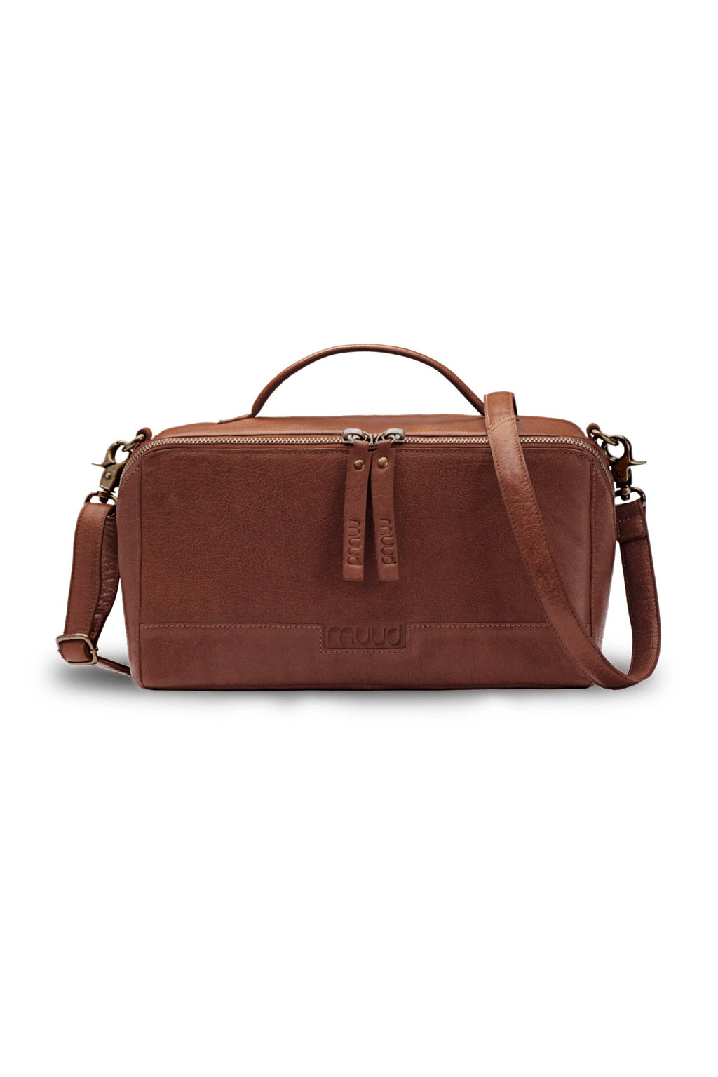 Bolsa para proyectos Cleo midi: Rich Brown / Talla única de Muud
