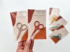 Tijeras pequeñas para labores, mini tijeras para bordar: Mint de Matryoshka Doll Shop