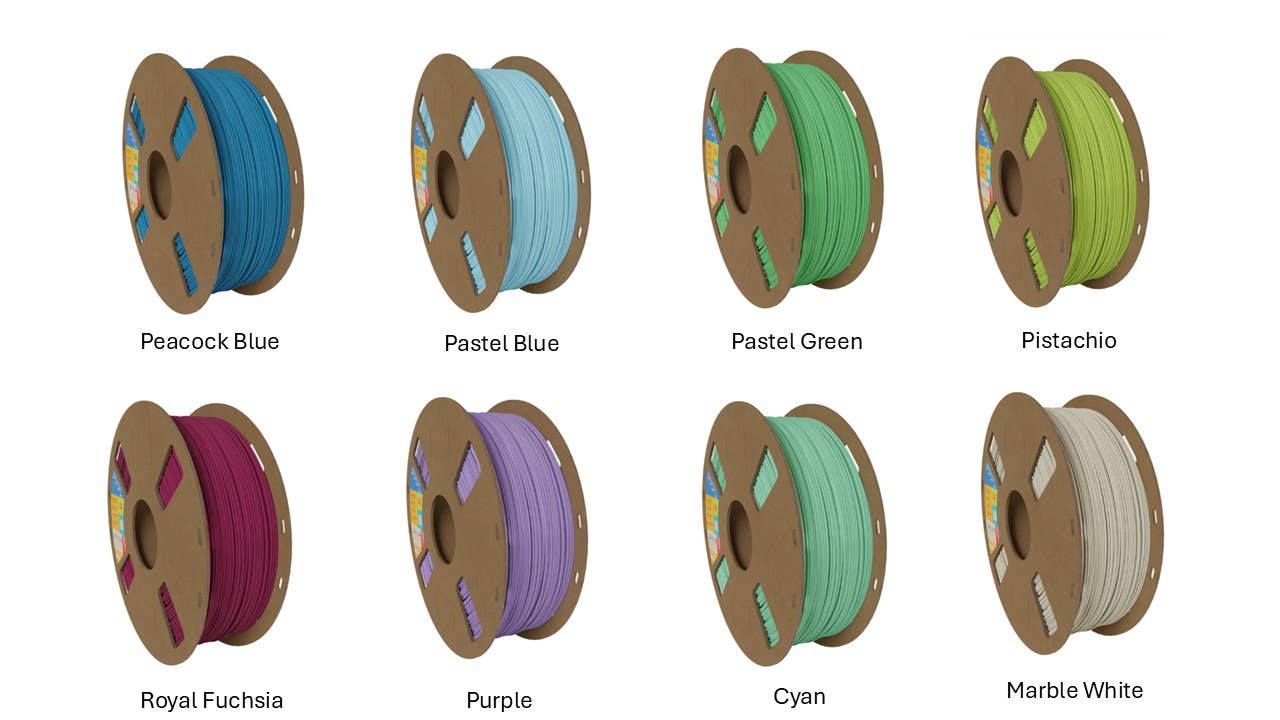 3D Printed Yarn Spinner | Flower Base Yarn Guide |: Light Pink