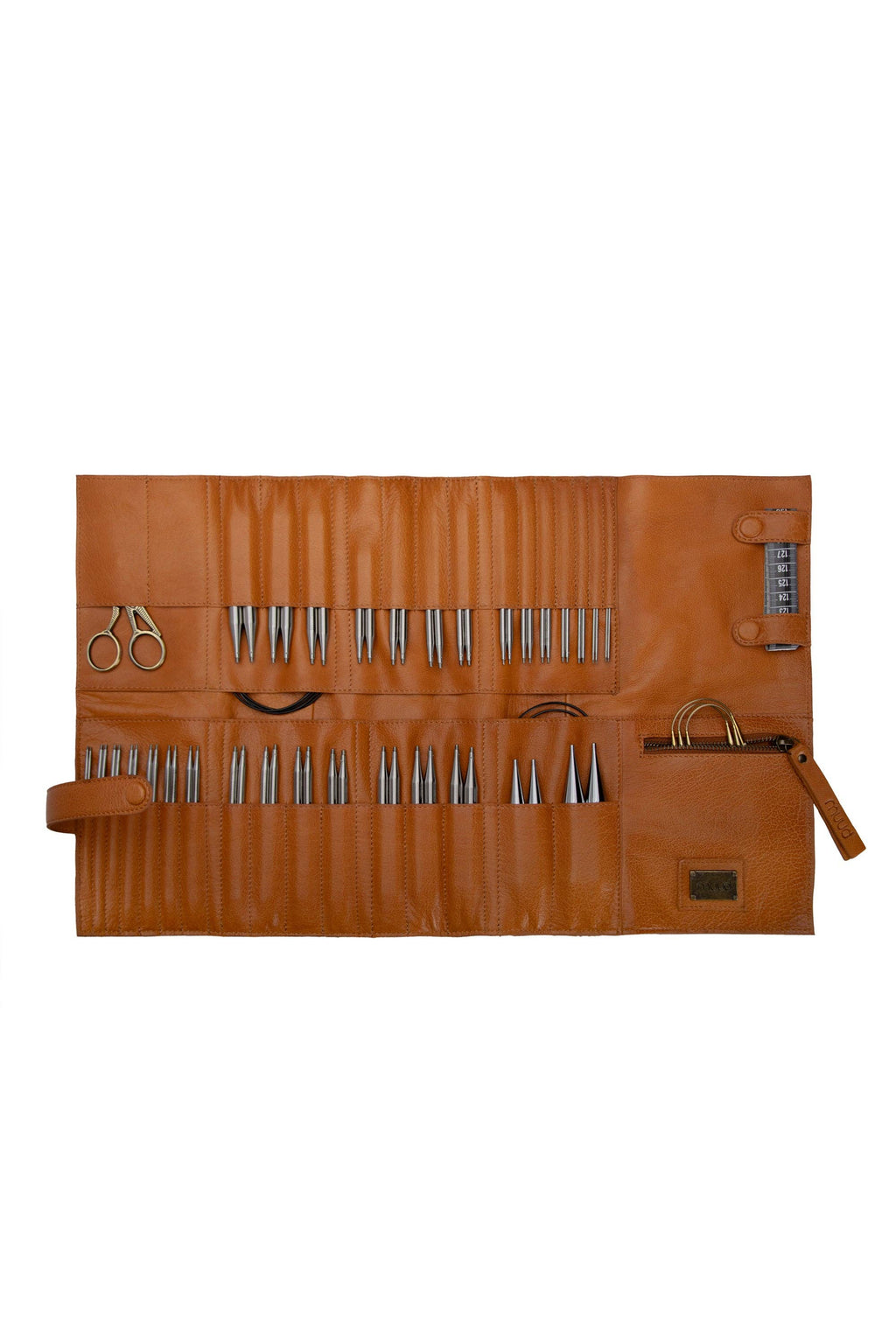 Stockholm XL Needle Case: Rich Brown / One size by Muud