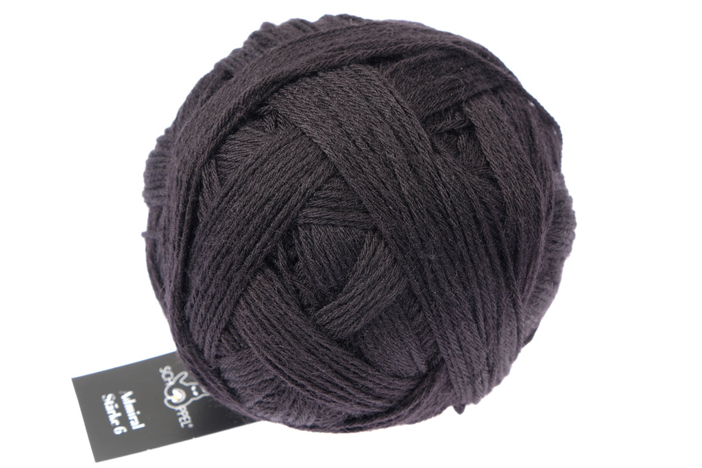 Schoppel Wolle - Admiral Stärke 6, Black - 0880