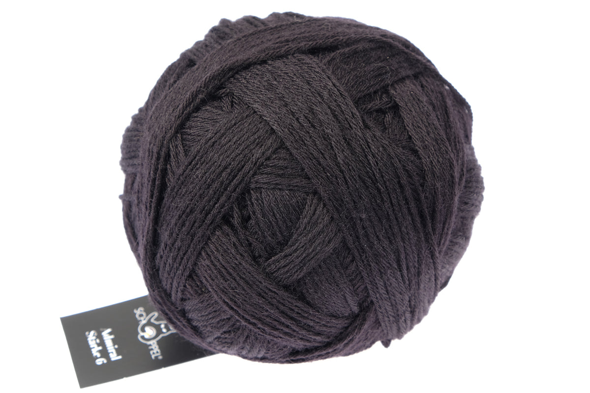 Schoppel Wolle - Admiral Stärke 6, Black - 0880