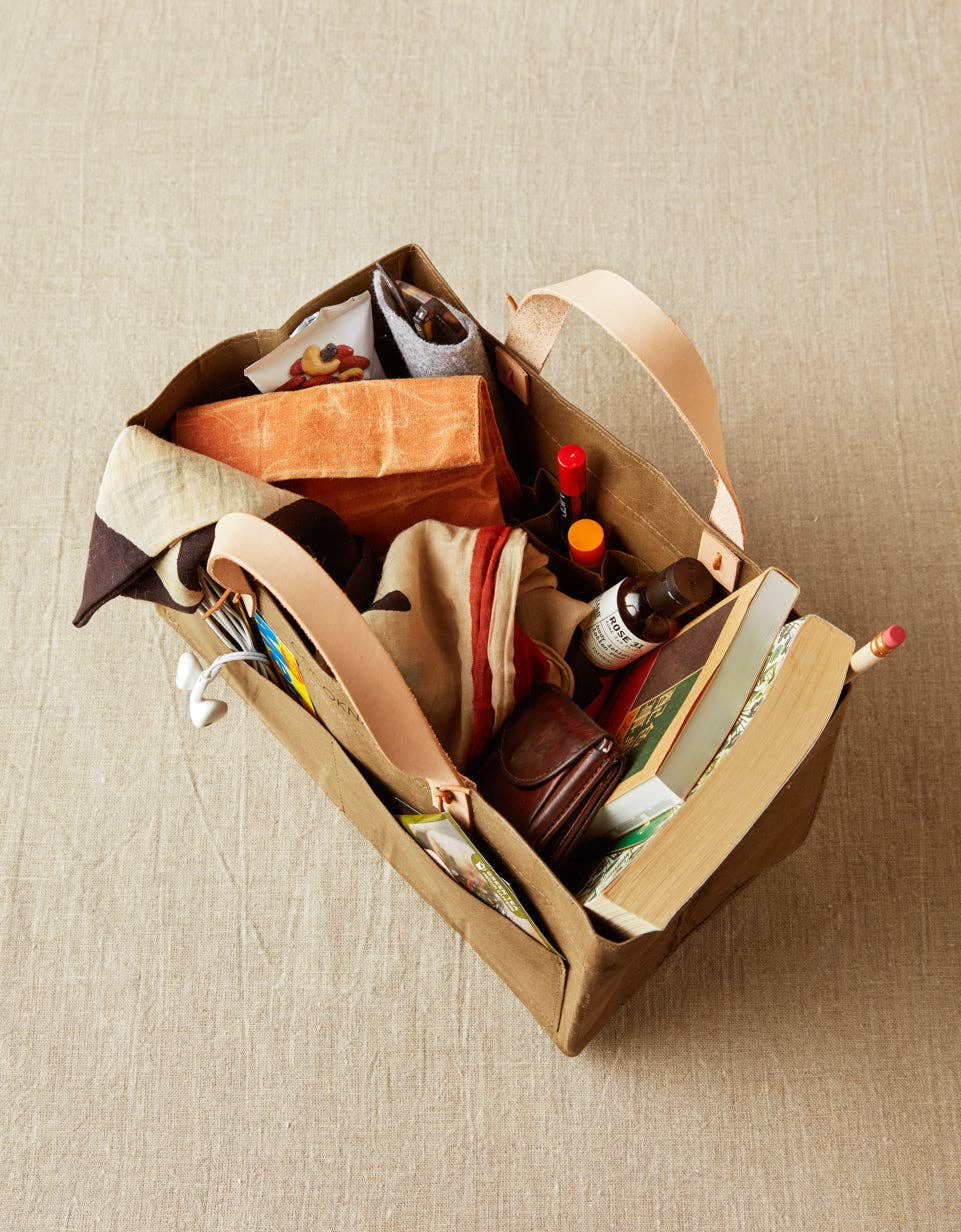 Organizador Kraft Caddy - Olive de Cocoknits