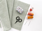 Tijeras pequeñas de flor, mini tijeras para labores: Blue de Matryoshka Doll Shop
