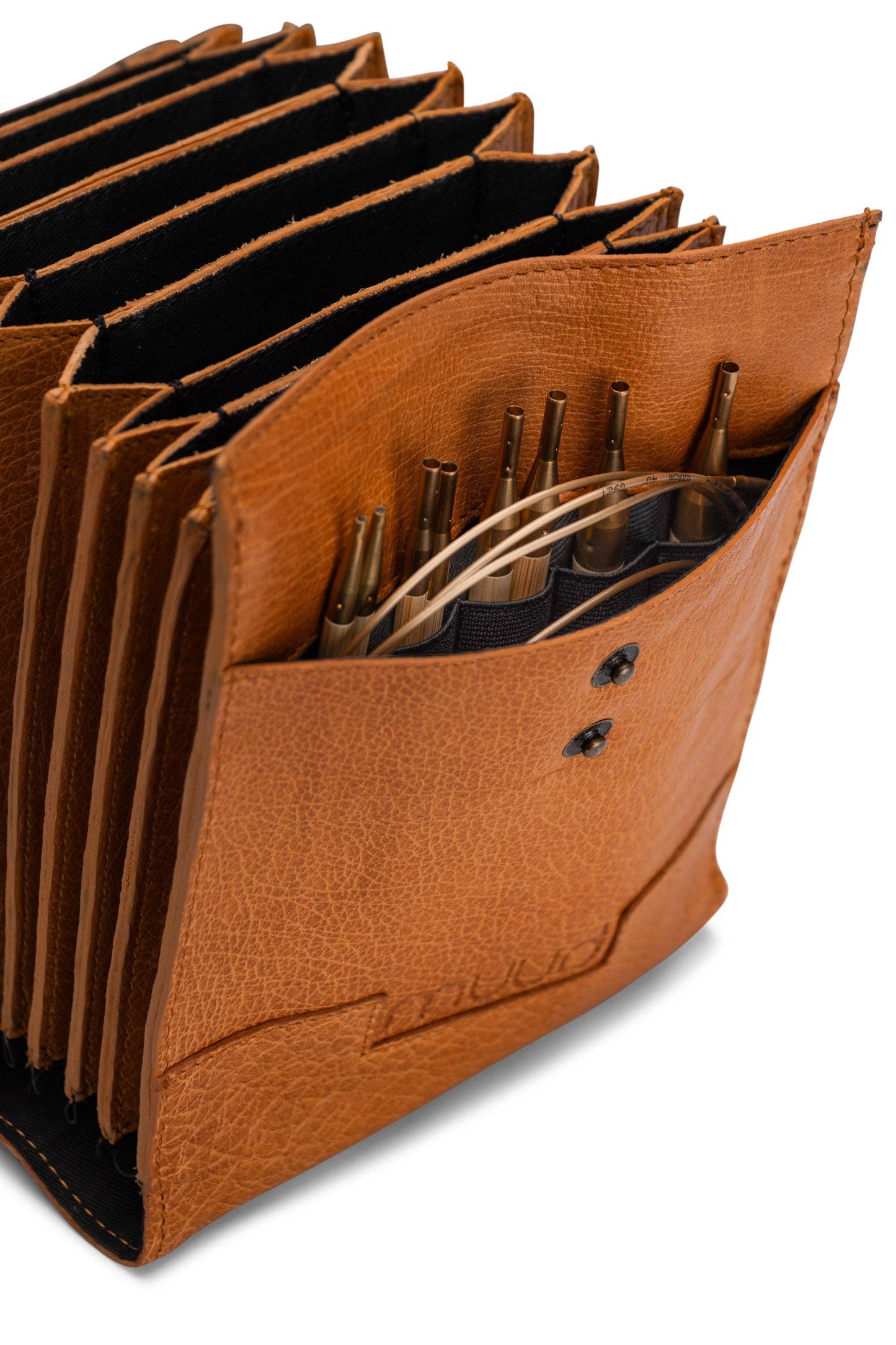 Betina XL Etui: Whisky / One size