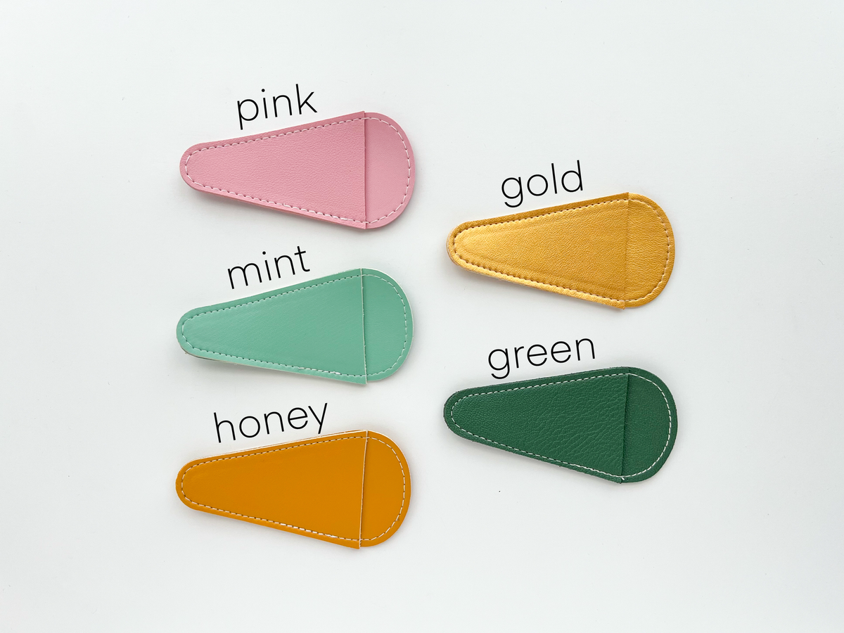 Scissors sheaths, small scissors case, leather sleeve by Matryoshka Doll Shop