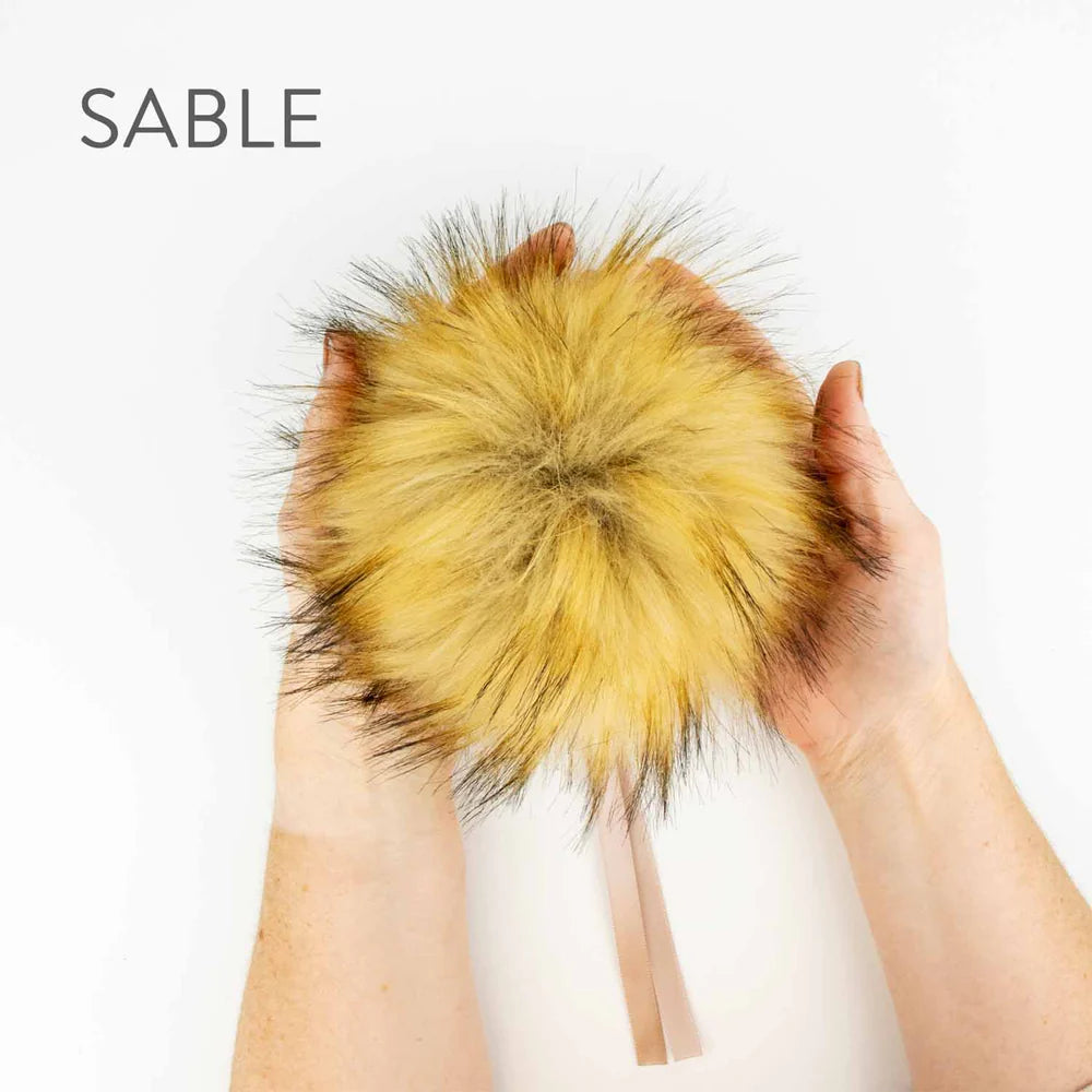 Faux Fur Pompom