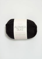 Alpakka Silke, Black