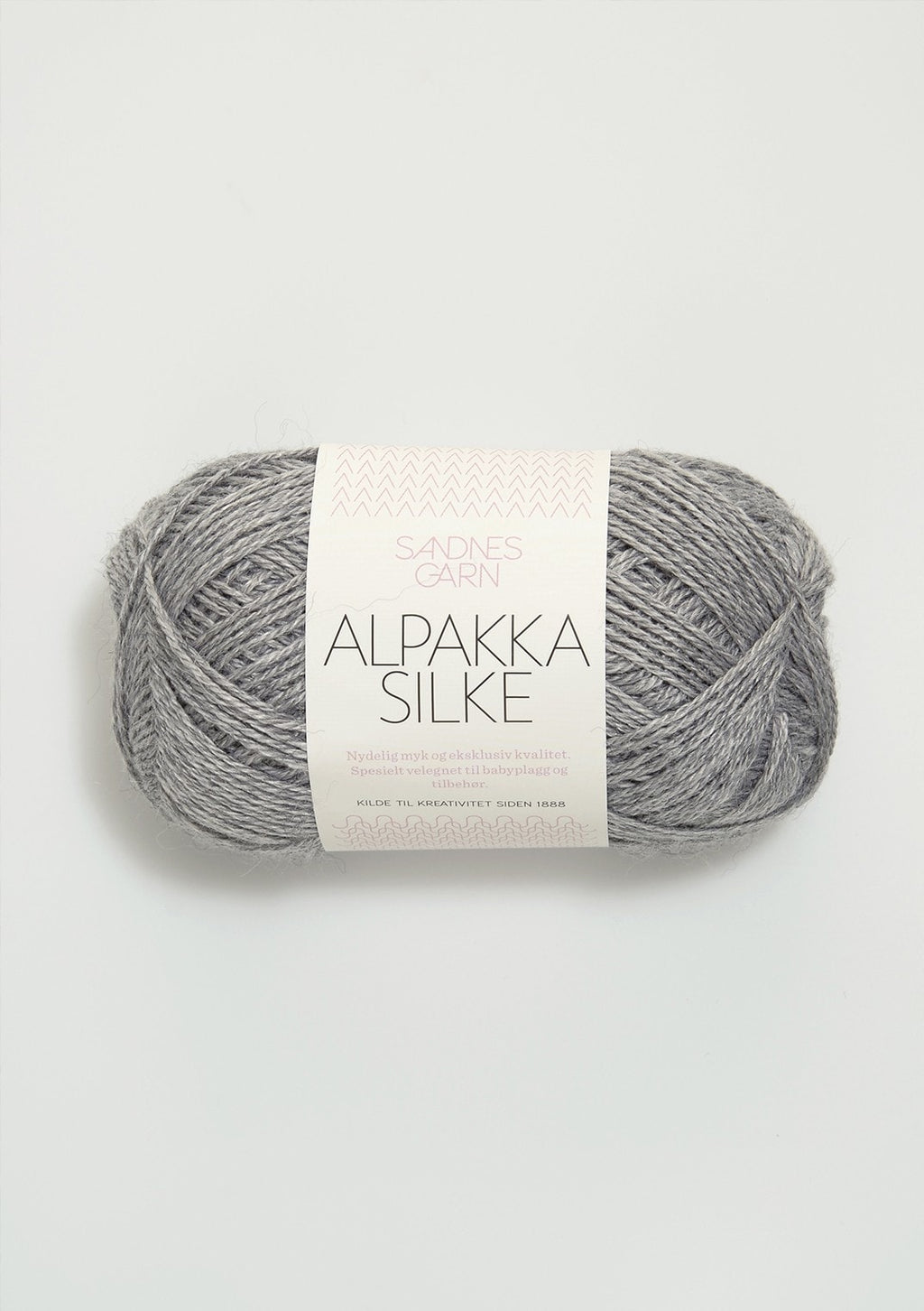Alpakka Silke, Grey