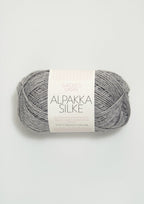 Alpakka Silke, Grey