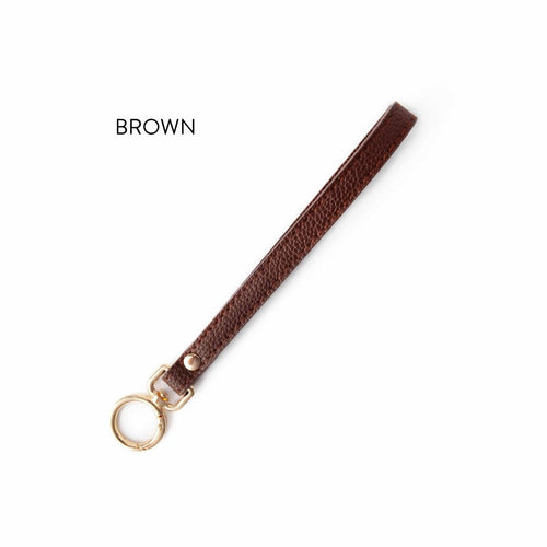 Twice Sheared Sheep: Wrist Strap, Brown