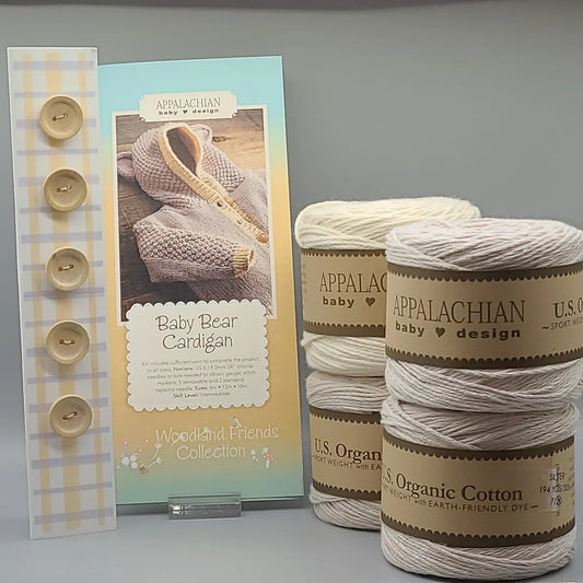 Baby Bear Cardigan Kit