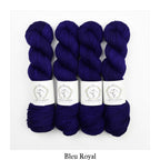 La Bien Aimee - Merino Super Sock, Bleu Royal