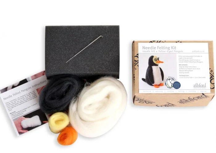 Ashford Needle Felting Kit Penguin