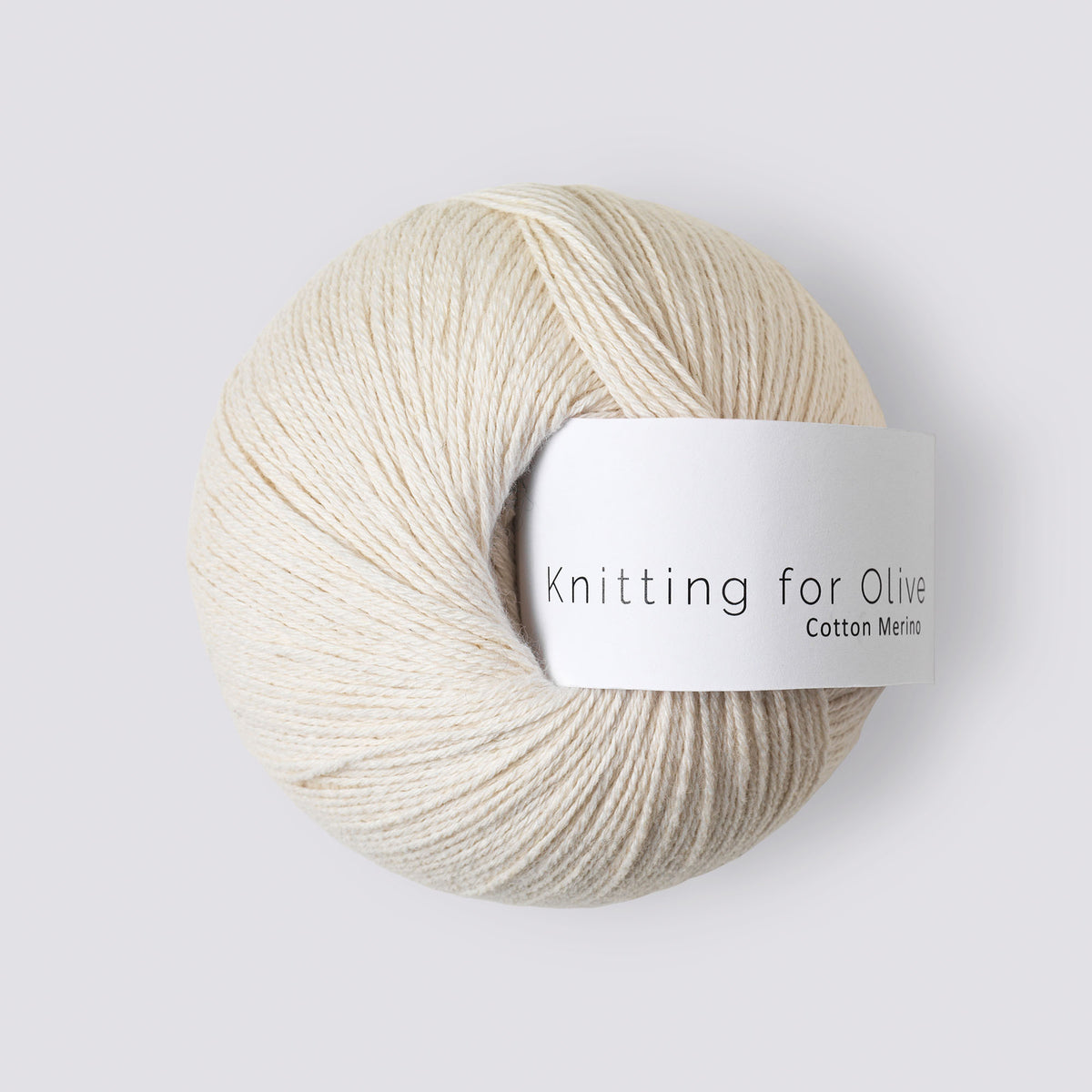 Knitting for Olive - Cotton Merino - Fingering Weight, Cream