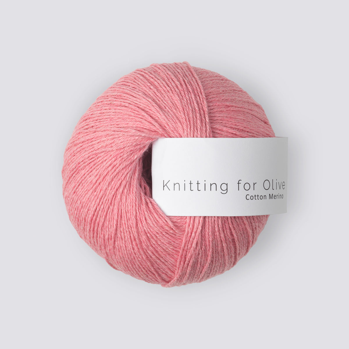 Knitting for Olive - Cotton Merino - Fingering Weight, Strawberry Ice Cream