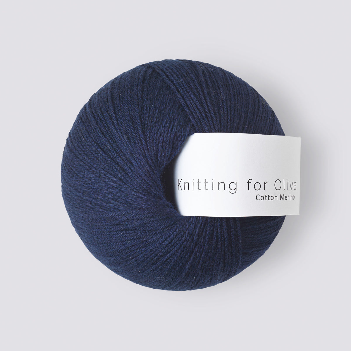 Knitting for Olive - Cotton Merino - Fingering Weight, Navy Blue