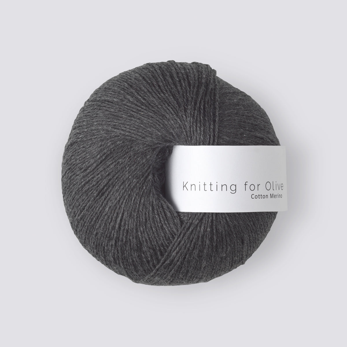 Knitting for Olive - Cotton Merino - Fingering Weight, Thunder Cloud