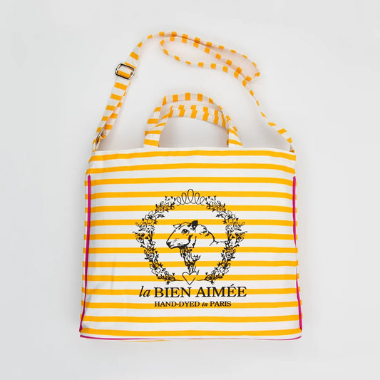 La Bien Aimee - Striped Bag