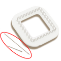 Juego de agujas de repuesto para Zoom Loom: una de 3 in (8 cm) y una de 6 in (15 cm) de Schacht