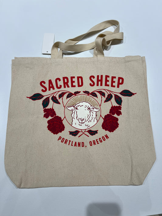 Sacred Sheep tote