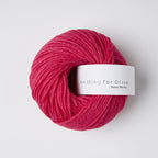 Knitting for Olive - Heavy Merino - Worsted (medio), Pink Daisies
