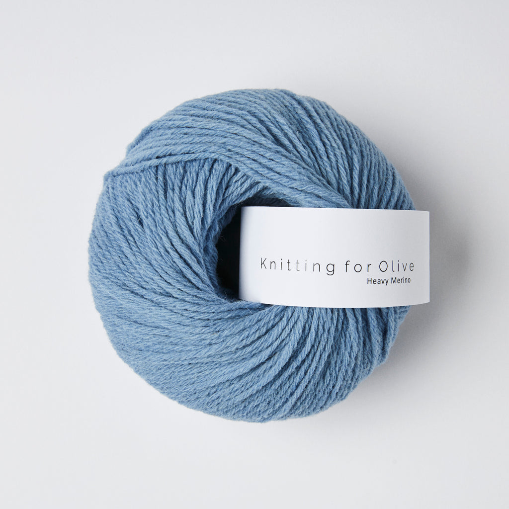 Knitting for Olive - Heavy Merino - Worsted (medio), Dove Blue