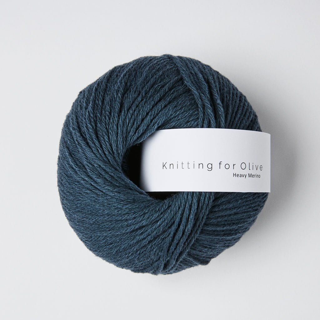 Knitting for Olive - Heavy Merino - Worsted (medio), Deep Petrolium Blue