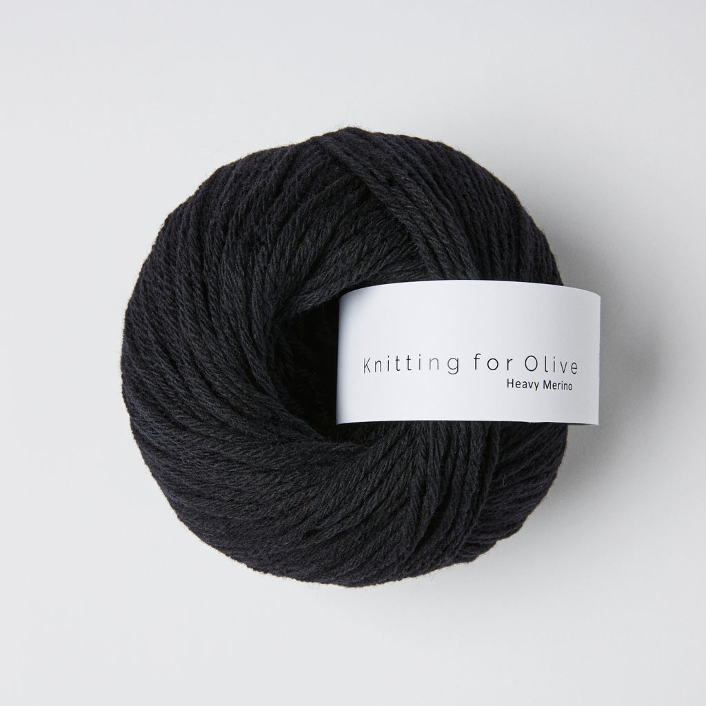 Knitting for Olive - Heavy Merino - Worsted (medio), Coal
