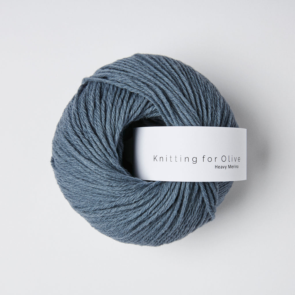 Knitting for Olive - Heavy Merino - Worsted (medio), Dusty Petrolium Blue