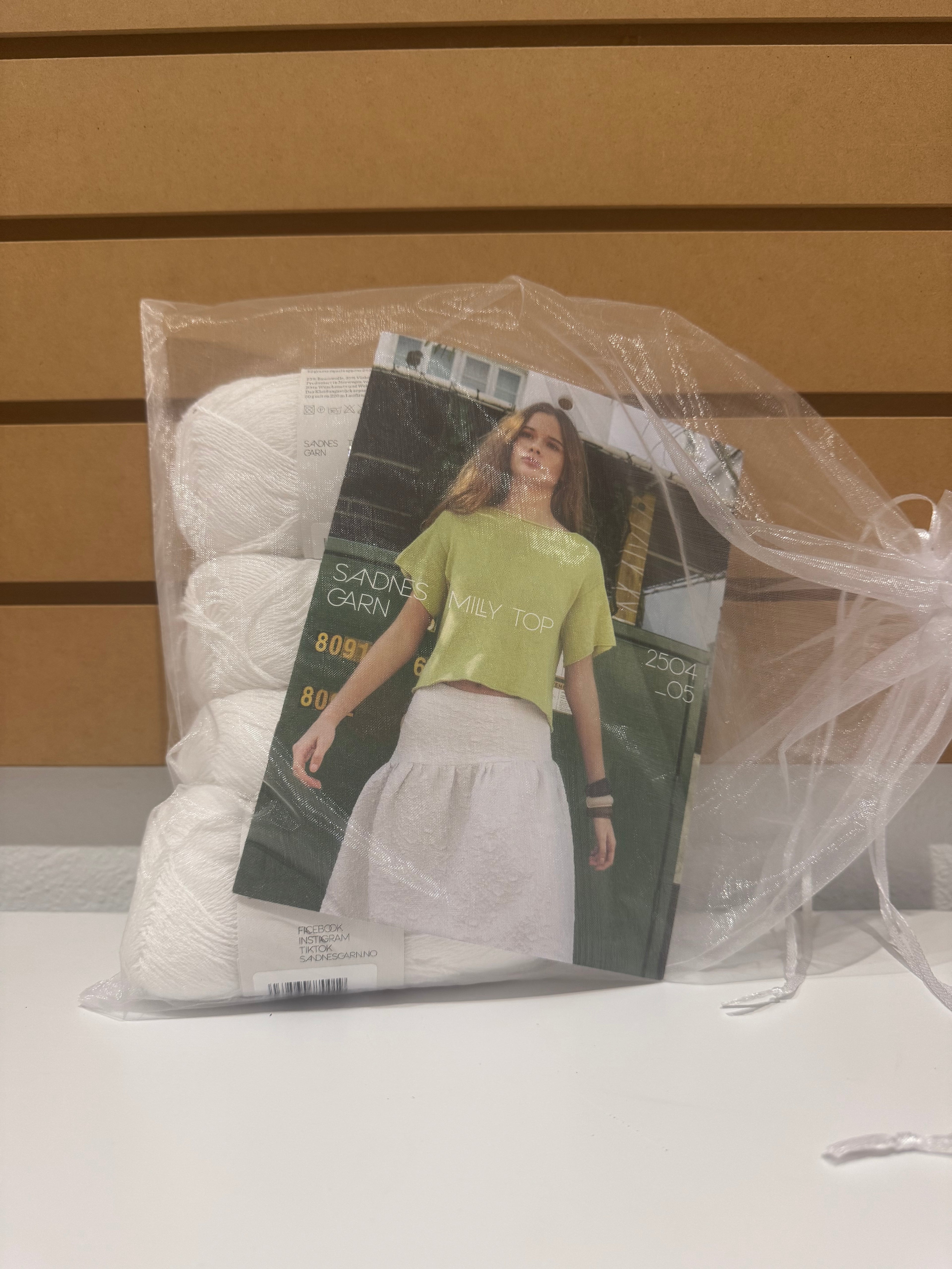 Milly Top Kit, White