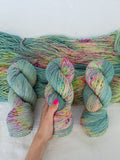 Ruby and Roses - Soft Rose Superwash Fingering, In Bloom