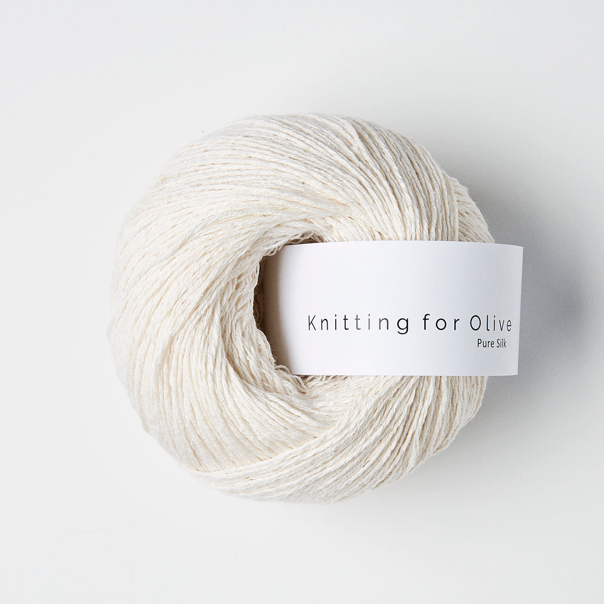 Knitting for Olive - Pure Silk - Fingering Weight, Cream