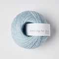 Knitting for Olive - Pure Silk - Fingering (superfino), Ice Blue