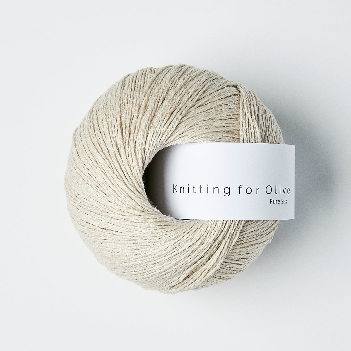 Knitting for Olive - Pure Silk - Fingering Weight, Putty